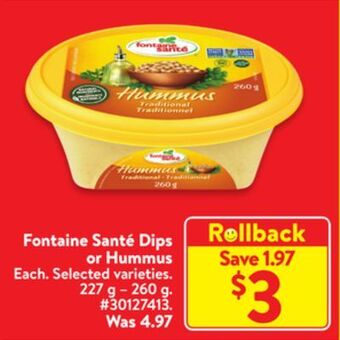 Walmart Hummus offer