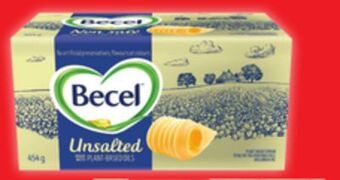 Walmart Becel plant-based bricks offer