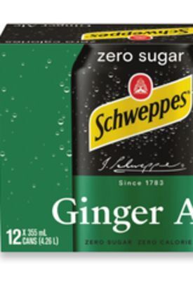Walmart Schweppes ginger ale zero sugar offer