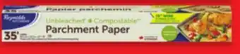 Walmart Reynolds kitchen compostable parchment paper 35' offer