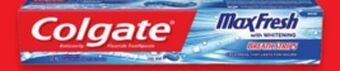 Walmart Colgate max fresh 52 ml toothpaste offer