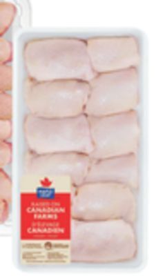 Walmart Maple leaf fresh chicken thighs offer