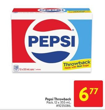 Walmart Pepsi throwback offer