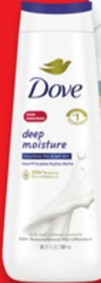 Walmart Dove body wash 591 ml offer
