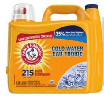 Walmart Arm & hammer laundry detergent offer