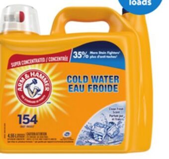Walmart Arm & hammer laundry detergent offer