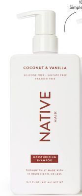 Walmart Native shampoo offer