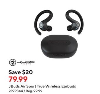 Staples Jlab audio jbuds air sport true wireless offer