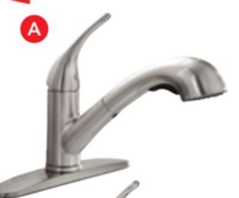 Lowe's Project source dover pull-out kitchen faucet offer