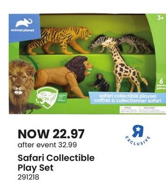Toys R us Animal planet safari collectible play set offer