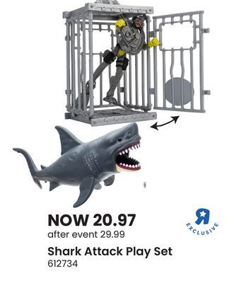 Toys R us Shark attack play set offer