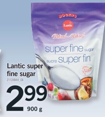 Fortinos Lantic super fine sugar offer