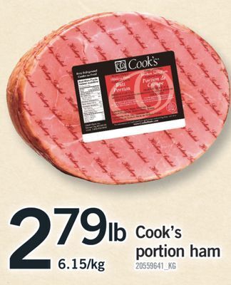 Fortinos Cook's portion ham offer