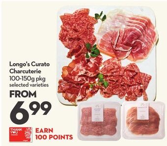 Longo's Longo's curato charcuterie offer