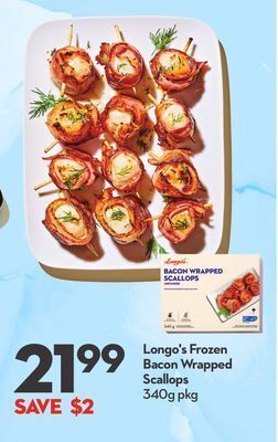 Longo's Longo's frozen bacon wrapped scallops offer