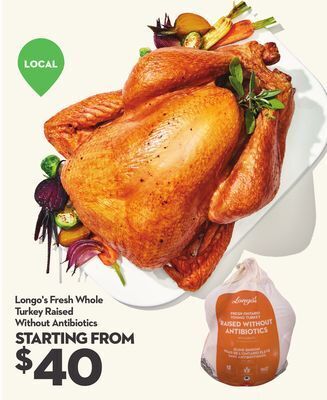 Longo's Longo's fresh whole turkey offer