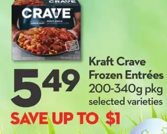 Longo's Kraft crave frozen entrées offer
