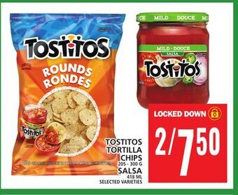 Food Basics Tostitos tortilla chips or salsa offer