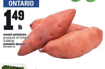 Independent Grocer Sweet potatoes offer