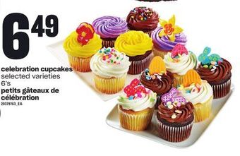 Independent Grocer Celebration cupcakes, 6's offer