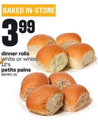 Independent Grocer Dinner rolls, 12's offer