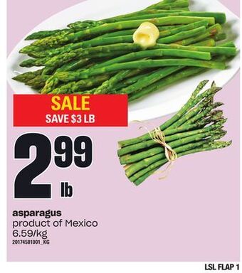 Loblaws Asparagus offer