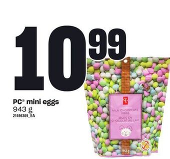 Loblaws Pc® mini eggs, 943 g offer