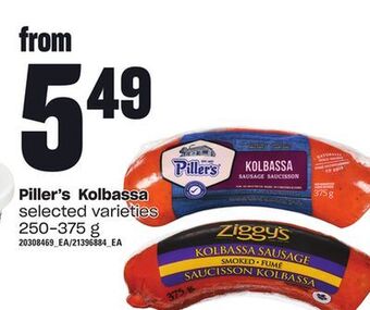 Loblaws Piller's kolbassa, 250-375 g offer