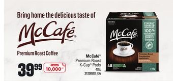 Loblaws Mccafé premium roast k-cup pods 48's offer