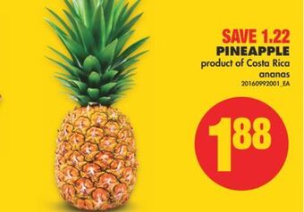 No Frills Pineapple offer