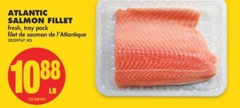 No Frills Atlantic salmon fillet offer