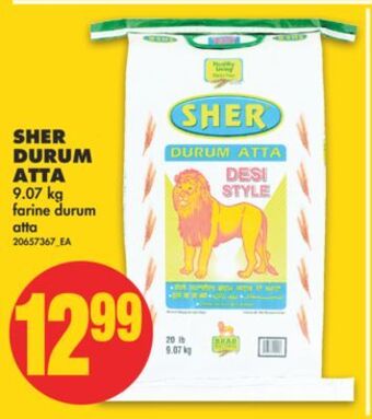 No Frills Sher durum atta, 9.07 kg offer