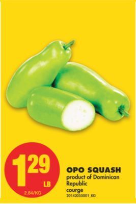 No Frills Opo squash offer