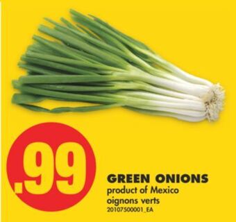 No Frills Green onions offer