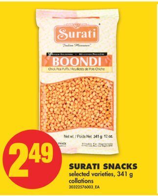 No Frills Surati snacks, 341 g offer