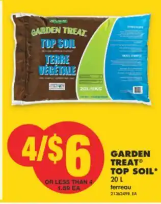 No Frills Garden treat® top soil*, 20 l offer