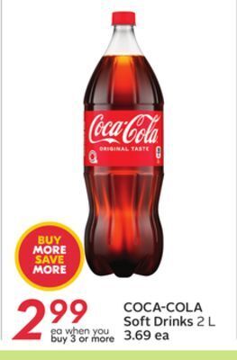 Sobeys Coca-cola soft drinks offer