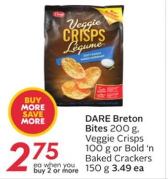 Sobeys Dare breton bites offer