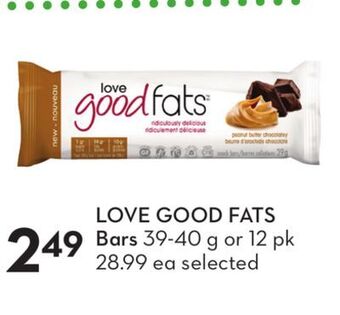 Sobeys Love good fats bars offer