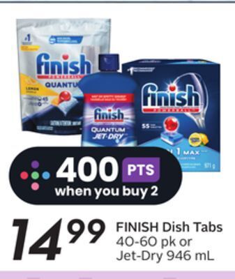 Sobeys Finish dish tabs offer