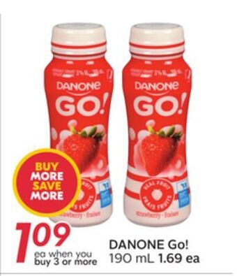Sobeys Danone go! offer