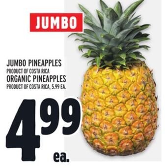 Metro Jumbo pineapples offer