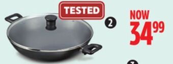 Canadian Tire T-fal jumbo non-stick wok offer