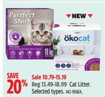 Canadian Tire Purrfect start cat litter offer