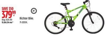 Canadian Tire Stratus richter bike offer