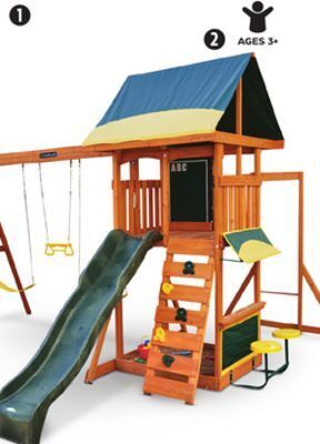 Canadian Tire Brightside wooden play centre offer