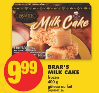 No Frills Brar's milk cake, 400 g offer