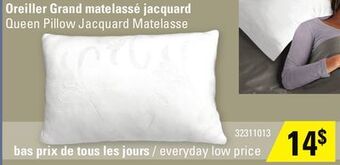 Sushi Shop Queen pillow jacquard matelasse offer