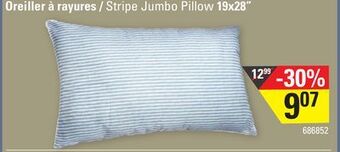 Sushi Shop Stripe jumbo pillow offer