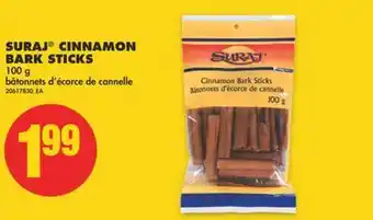 No Frills Suraj® cinnamon bark sticks, 100 g offer